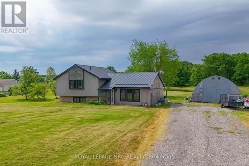 Front Exterior with Steel Roof - 8010 Silver Street, West Lincoln (West Lincoln), ON 