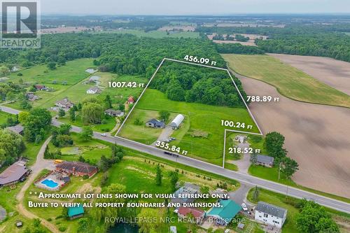 Aerial Overhead - 8010 Silver Street, West Lincoln (West Lincoln), ON 