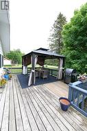 Deck with Gazebo off Sunroom - 