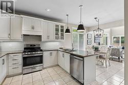 Chef's Kitchen w Granite Counterspace, & Pantry - 