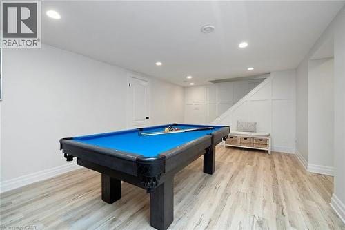 Basement Recreation - 58 Central Drive, Hamilton, ON 