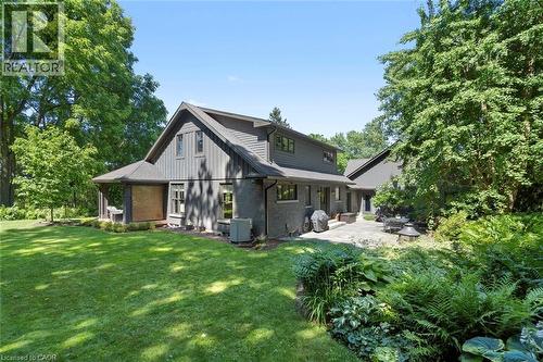 Backyard view - 58 Central Drive, Hamilton, ON 
