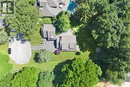 Aerial View of end of Central drive - 58 Central Drive, Hamilton, ON 