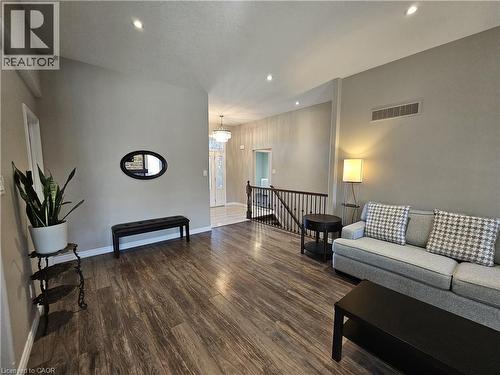 Carpet-free main level - 98 Allandale Crescent, Simcoe, ON - Indoor Photo Showing Living Room