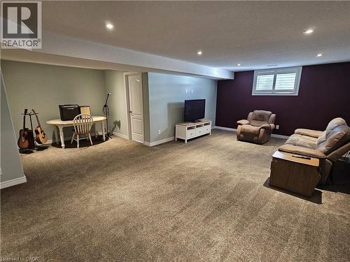 Basement Family Room - 98 Allandale Crescent, Simcoe, ON - Indoor