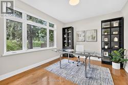 Quiet workspace on the main floor - 
