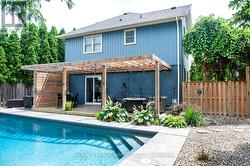 Pergola covered deck - 