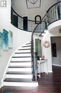 Ash hardwood stairs - 
