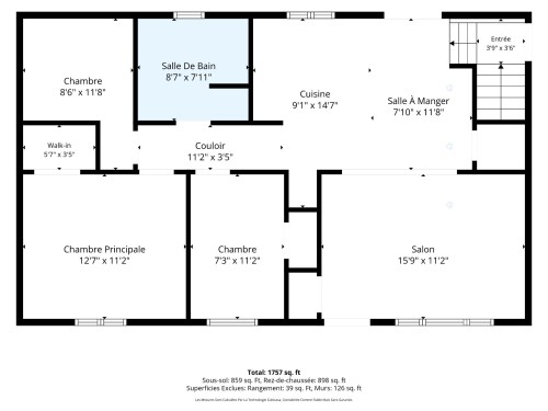 Plan (croquis) - 889 Rue Lanoue, Saint-Jean-Sur-Richelieu, QC - Other