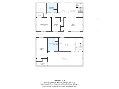 Plan (croquis) - 889 Rue Lanoue, Saint-Jean-Sur-Richelieu, QC - Other