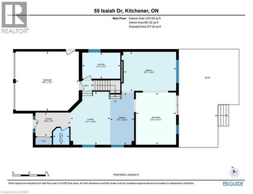 Floor plan - 55 Isaiah Drive, Kitchener, ON 