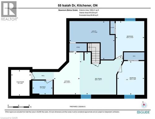 Floor plan - 55 Isaiah Drive, Kitchener, ON 