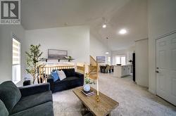 Railing to the lower level - 