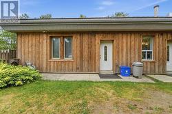 Side view of laundry room access - 