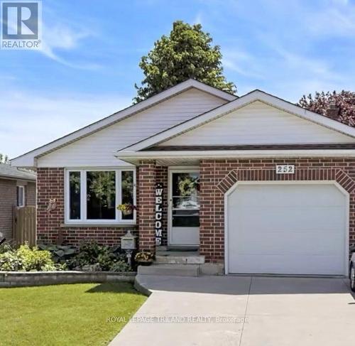 252 JOSSELYN DRIVE  London South (South X), ON N6E 3S5