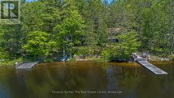 158 ft of waterfront - 2 docks. - 