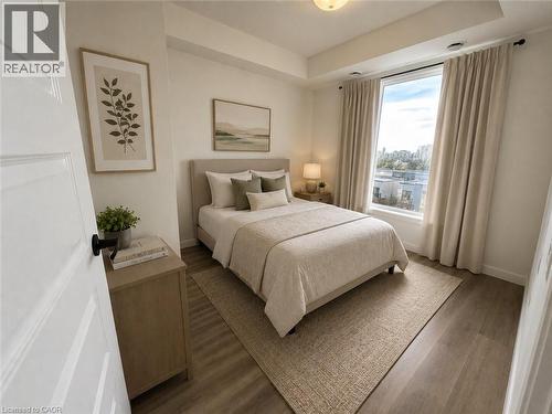 Virtually Staged - 107 Roger Street Unit# 607, Waterloo, ON 