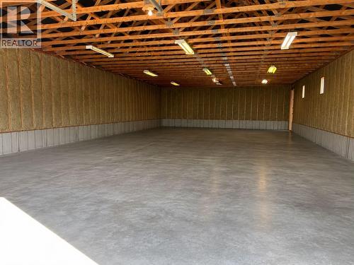 inside the garage - 6584 Pinecrest Drive, Cache Creek, BC 