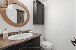 Main floor powder room - 