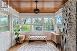 Long river views from the four-season sunroom - 
