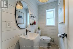 A 2-piece powder room on the main-floor - 