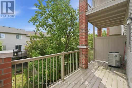 BALCONY OFF OF KITCHEN - 670 Danaca Private, Ottawa, ON 