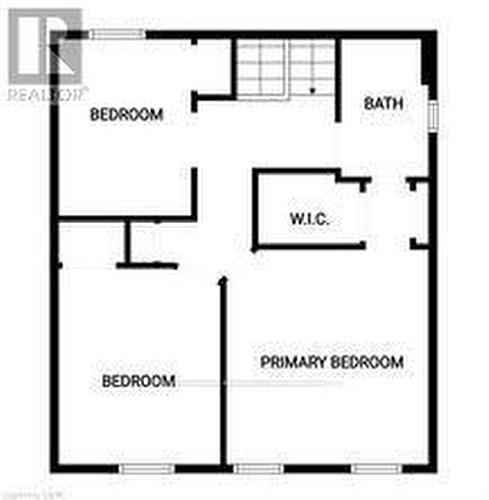 Bedroom Level Floor Plan - 3200 Greenbough Crescent, Burlington, ON 