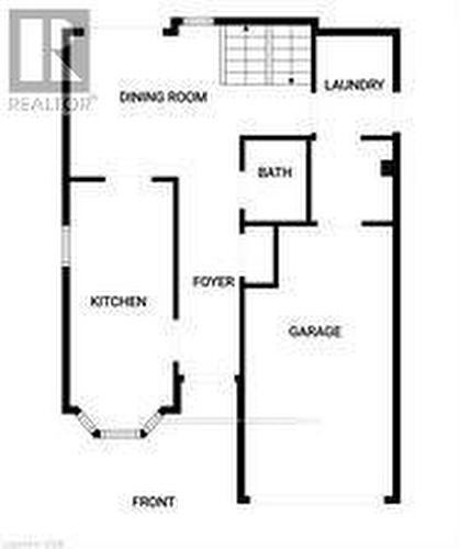 Main Floor Plan - 3200 Greenbough Crescent, Burlington, ON 