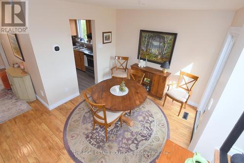 Aerial view of dininng room - 3200 Greenbough Crescent, Burlington, ON 