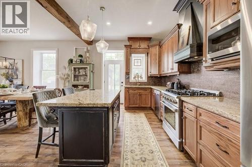35 Schweitzer Street, Kitchener, ON - Indoor Photo Showing Kitchen With Upgraded Kitchen