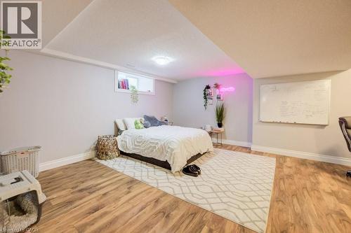 Lower Level Bedroom - 35 Schweitzer Street, Kitchener, ON - Indoor Photo Showing Bedroom