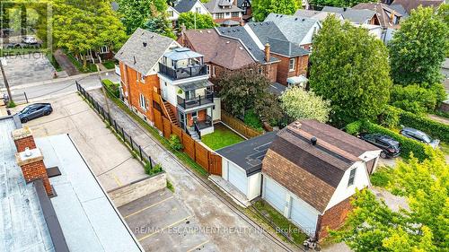 Overhead - 82 Burris Street, Hamilton, ON 