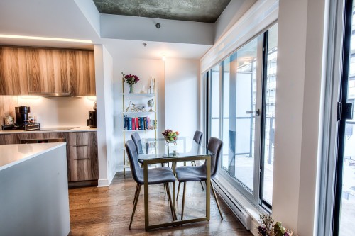 Dining Room - 906-101 Rue Peel, Montréal (Le Sud-Ouest), QC 