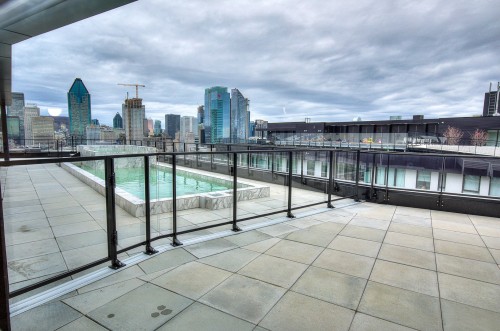 Patio - 906-101 Rue Peel, Montréal (Le Sud-Ouest), QC 