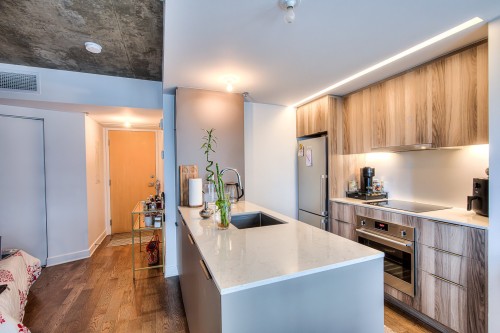 Kitchen - 906-101 Rue Peel, Montréal (Le Sud-Ouest), QC 