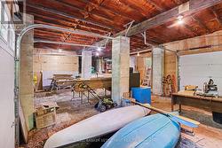 Garage has 3 garage doors - 