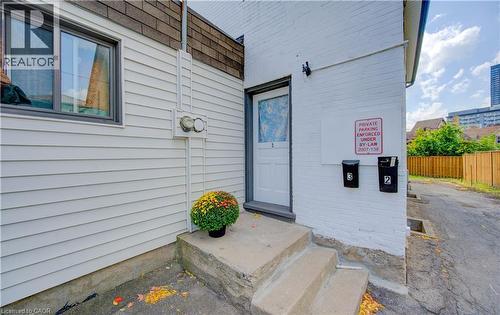 Unit 3: Entry - 233 Lancaster Street E, Kitchener, ON 