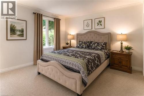 virtual stage - 9 Trafalgar Road, Collingwood, ON - Indoor Photo Showing Bedroom