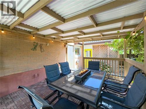 Patio terrace - 1324 Bodley Road, Mississauga, ON 