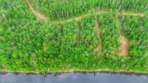 Photo aérienne - Ch. Fowler, Trois-Rives, QC 