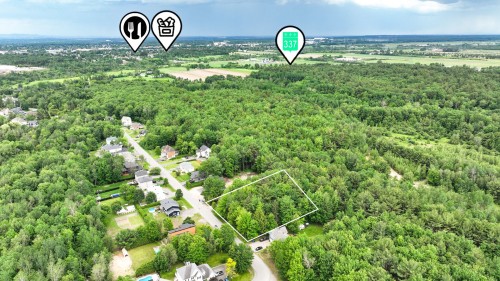 Aerial View - Rue Pompéi, Mascouche, QC 