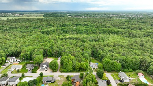 Aerial View - Rue Pompéi, Mascouche, QC 