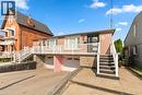 Front aspect of the house. - 202 Ray Street N, Hamilton, ON  - Outdoor With Deck Patio Veranda 