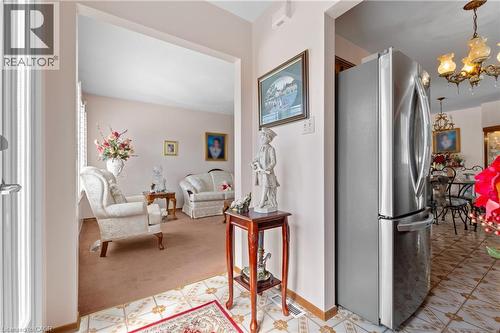 View from entrance foyer to living room. - 202 Ray Street N, Hamilton, ON - Indoor