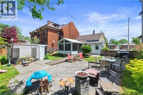 Spacious lot, 50x110ft. - 193 Locke Street N, Hamilton, ON - Outdoor With Deck Patio Veranda