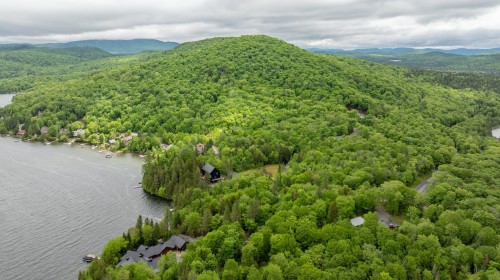 Aerial View - Ch. De La Pointe, Lantier, QC 