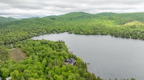 Aerial View - Ch. De La Pointe, Lantier, QC 