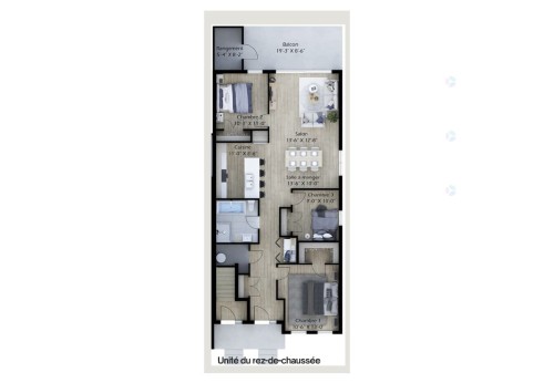 Floor Plan - 102-37Z Rue Ste-Anne, Mont-Saint-Hilaire, QC - Other