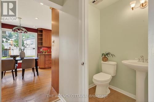 Convenient main floor powder room - 1681 Amberdale Crescent, Ottawa, ON 