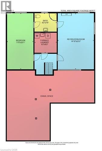 Floor plan - 25 Inverness Avenue, Hamilton, ON 